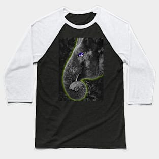 Elephant art Baseball T-Shirt
